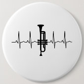 Trumpet Heartbeat Button (Vorderseite)