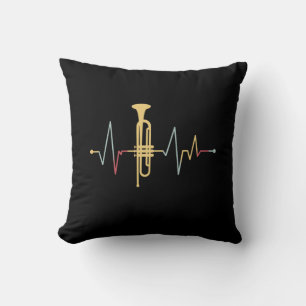 Trumpet Heartbeat Kissen