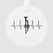 Trumpet Heartbeat Ornament (Vorderseite)