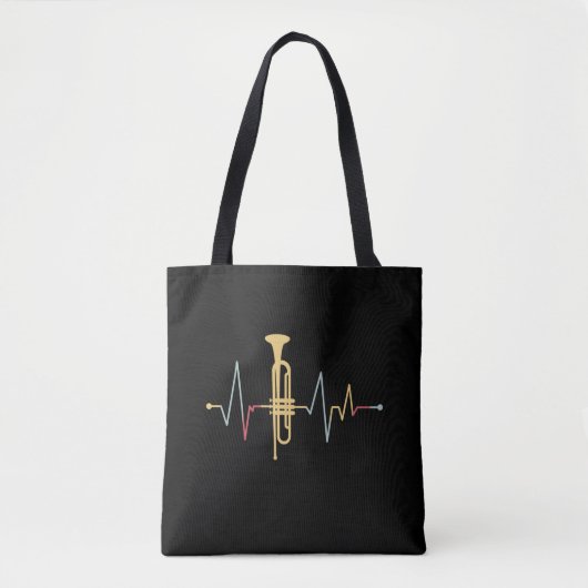 Trumpet Heartbeat Tasche (Vorderseite)