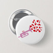 Trumpet Hearts Button (Vorne & Hinten)