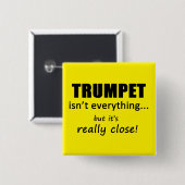 Trumpet ist nicht alles button (Vorne & Hinten)