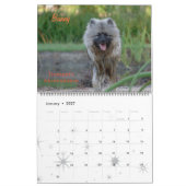 Trumpet Keeshond Calendar 2018 Kalender (Jan 2027)