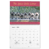 Trumpet Keeshond Calendar 2018 Kalender (Mär 2026)