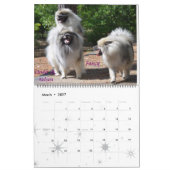 Trumpet Keeshond Calendar Kalender (Mär 2027)