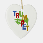 TRUMPET KERAMIK ORNAMENT (Rechts)