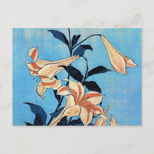 Trumpet Lilies Postkarte