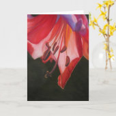 Trumpet Lily Karte (Gelbe Blume)