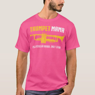 Trumpet Mama Funny Niedlich Marching Band T-Shirt