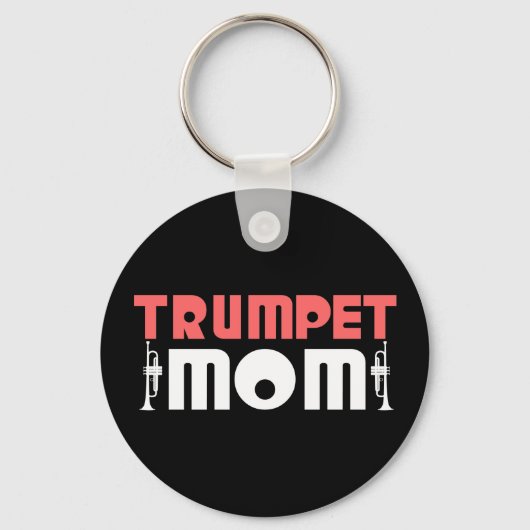 Trumpet-Mama Schlüsselanhänger (Vorderseite)