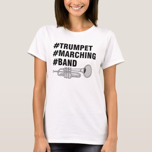 Trumpet Marching Band T-Shirt (Vorderseite)