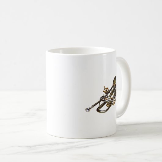 Trumpet mit Lyre Kaffeetasse (VorderseiteRechts)