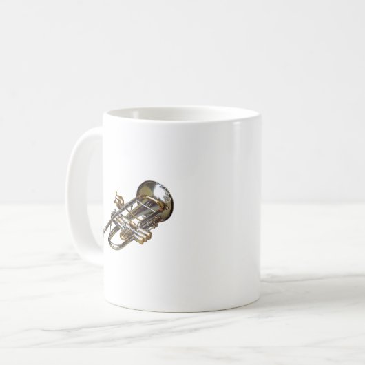 Trumpet mit Lyre Kaffeetasse (Vorderseite Links)