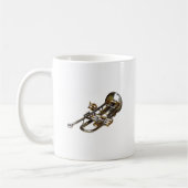 Trumpet mit Lyre Kaffeetasse (Links)
