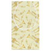 Trumpet Music Teacher Kleine Geschenktüte (Rückseite)