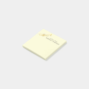Trumpet Musician Band Teacher Post-it Notes Post-it Klebezettel