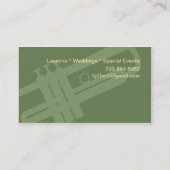 Trumpet Musician Teacher Player Studio Music Visitenkarte (Rückseite)