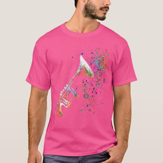 Trumpet Musician Trumpets T-Shirt (Vorderseite)