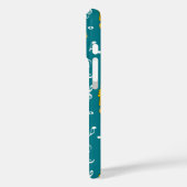 Trumpet Musiknoten Pattern Case-Mate iPhone Hülle (Rückseite / Links)