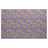 Trumpet Musiknoten Pattern Stoff (Fat Quarter (45,7 x 55,9 cm))
