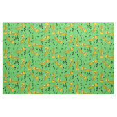 Trumpet Musiknoten Pattern Stoff (Fat Quarter (45,7 x 55,9 cm))