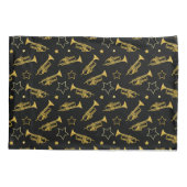 Trumpet Muster Kissenbezug (Rückseite)