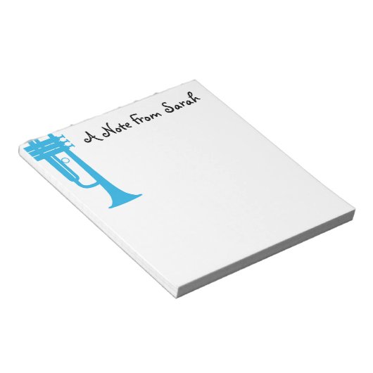 Trumpet Notizblock (angewinkelt)