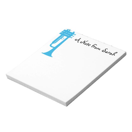 Trumpet Notizblock (Rotiert)