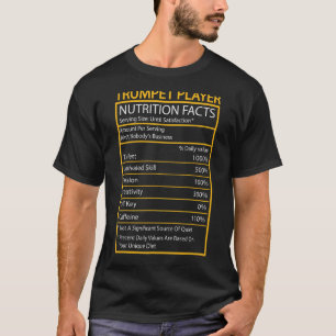 Trumpet Nutrition Fakten Cool Trumpet Player Men W T-Shirt