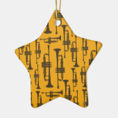 Trumpet-Ornament Keramik Ornament (Links)