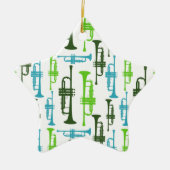 Trumpet-Ornament Keramikornament (Vorne)