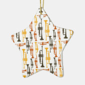 Trumpet-Ornament Keramikornament (Links)