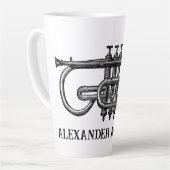 Trumpet Personalisieren Tasse (Linke Ecke)