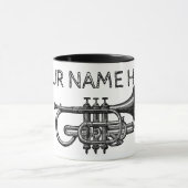 Trumpet personalisieren tasse (Zentrum)