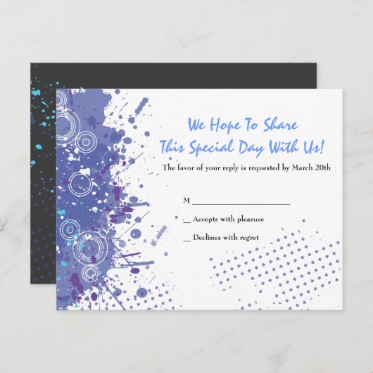 Trumpet & Piano Musical Bar Bat Mitzvah Antwort (Vorne/Hinten)