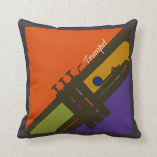Trumpet Pillow Kissen