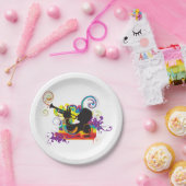 Trumpet Player Art Work Pappteller (Party)