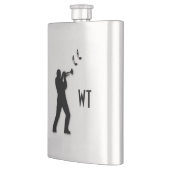 Trumpet Player Flachmann (Links)