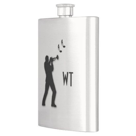 Trumpet Player Flachmann (Links)