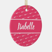 Trumpet Player Geschenk Musiker Personalisierte Cu Keramik Ornament (Rechts)