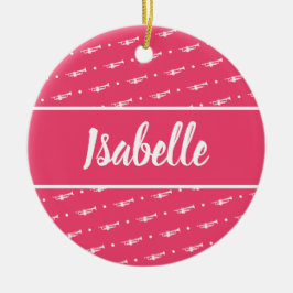 Trumpet Player Geschenk Musiker Personalisierte Cu Keramik Ornament