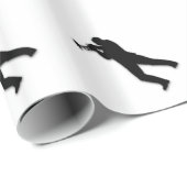 Trumpet Player Geschenkpapier (Rolleneckpunkt)