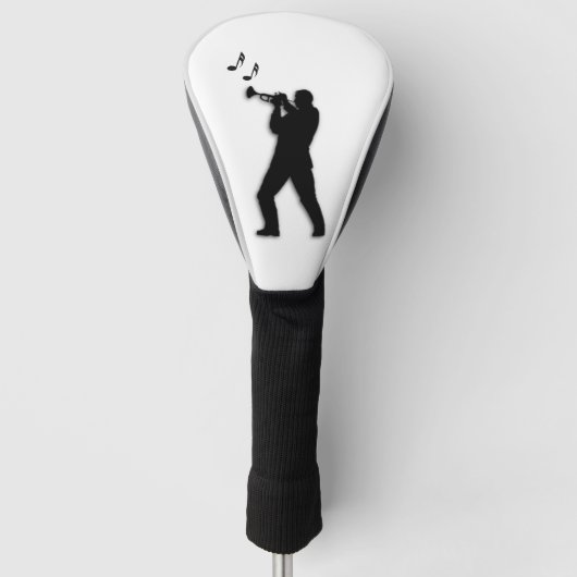 Trumpet Player Golf Headcover (Vorderseite)
