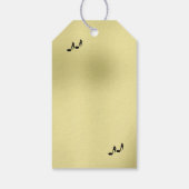 Trumpet Player Ihr Text hier Geschenkanhänger (Rückseite)