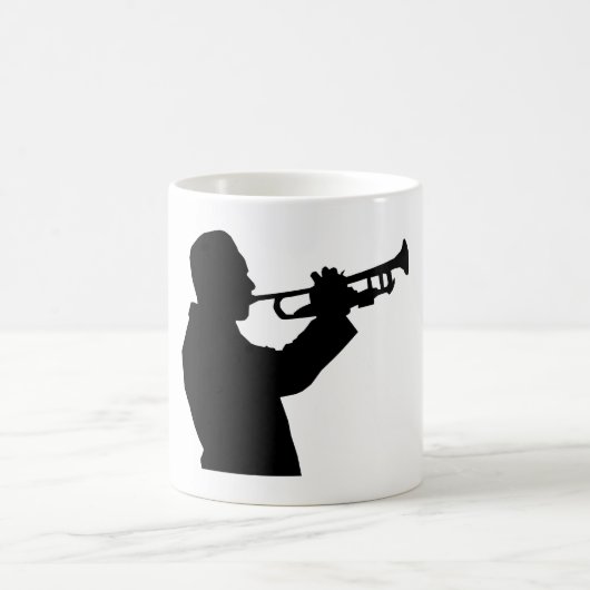 Trumpet Player Kaffeetasse (Mittel)