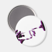 Trumpet Player Kühlschrankmagnet (Vorderseite/Rückseite)