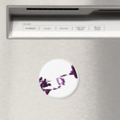 Trumpet Player Kühlschrankmagnet (In Situ (Geschirrspüler))