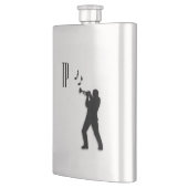 Trumpet Player Monogram Flachmann (Links)