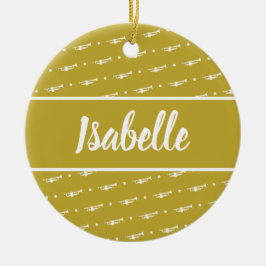 Trumpet Player Musician Geschenk Personalisierte C Keramik Ornament