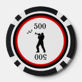 Trumpet Player Pokerchips (Rückseite)